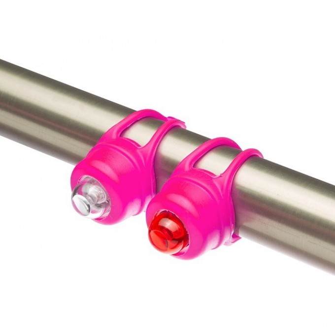 Фонари габаритные JY-320F+JY-320T, розовые 560138