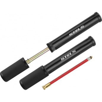 Насос ручной STELS HPS-295-3 пластиковый чёрный, 31см Насос ручной STELS HPS-295-3 пластиковый чёрный, 31см