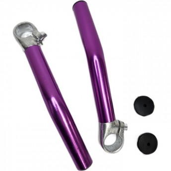 Рога на руль BLF-C1 алюминиевые пурпурные