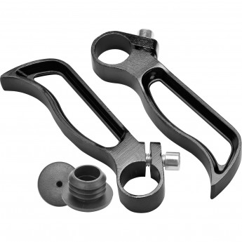 Рога на руль BLF-C4 алюминиевые черные