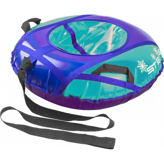 Санки надувные 110 см STELS Тюбинг Фиолетовый/Бирюзовый 2008281010150