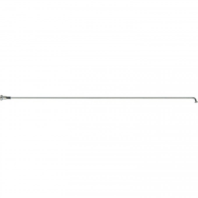 Спица с ниппелем 233 мм, стальная хромированная 490083