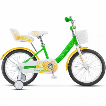 Велосипед STELS 16" LITTLE PRINCESS KC (JU135537) салатовый Велосипед STELS 16" LITTLE PRINCESS KC (JU135537) салатовый