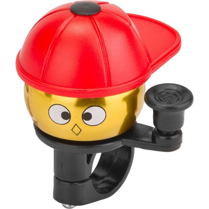 Звонок STELS 10A-05 "Кепка" красно-золотисто-чёрный 210091